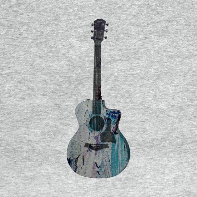 Colour Acoustic Guitar by diystore